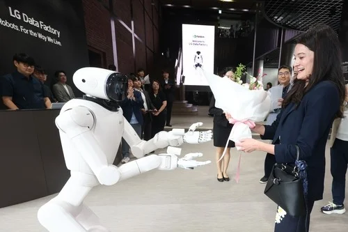 Nvidia executive visits LG Electronics robotics hub