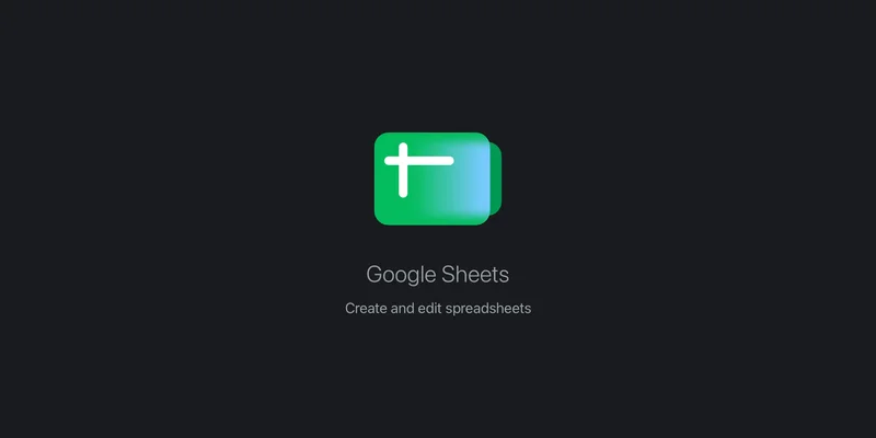 Google Sheets gets a new icon (sort of): Mistake or due to feedback?