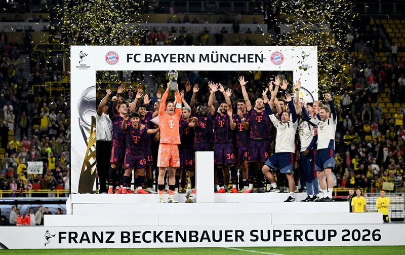 Olise helps Bayern past Dortmund in German Supercup
