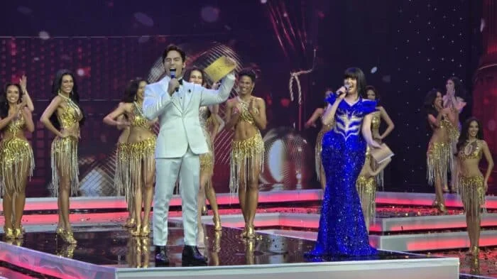 Michael Cinco raves about Reina Filipinas hosts Joy Barcoma, Sean Kyle Ortega