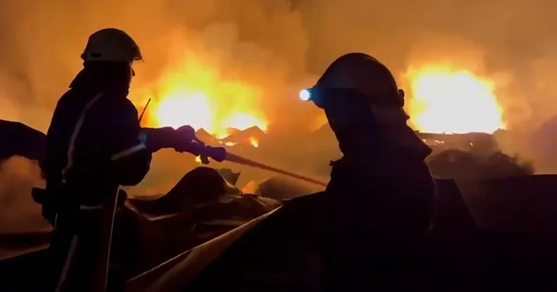 Videos show devastating damage in Kyiv, Ukraine, as Russian strikes kill at least 17