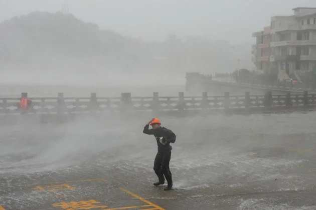 Typhoon Dolphin makes landfall in China after over 1,000 flight cancellations and evacuations