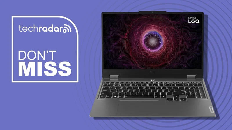 No more boring back-to-school laptops: The 15.6" Lenovo LOQ with Ryzen 5 processor and RTX 4050 graphics is $300 off — and it's a dream for aspiring creators