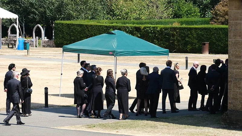 Family, friends and colleagues attend funeral of former MP Ann Widdecombe