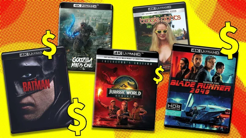 Massive 4K UHD Blu-Ray Sale Will Let You Quickly Expand Your Physical Movie Collection