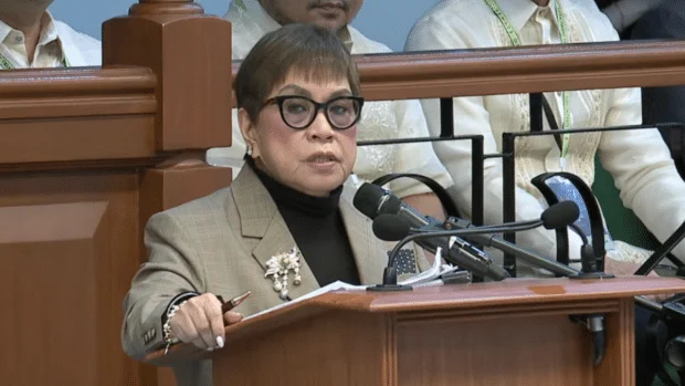 WATCH: Kapunan seeks recess to verify OVP confidential fund receipts