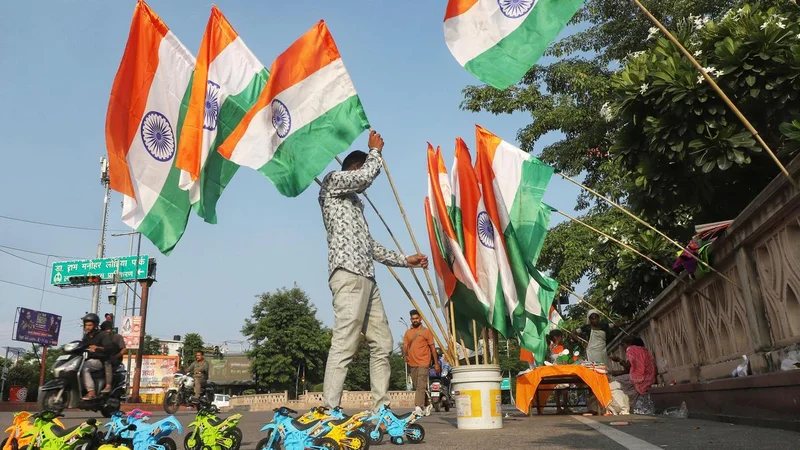 Officer hoists national flag twice in Belagavi district due to glitch