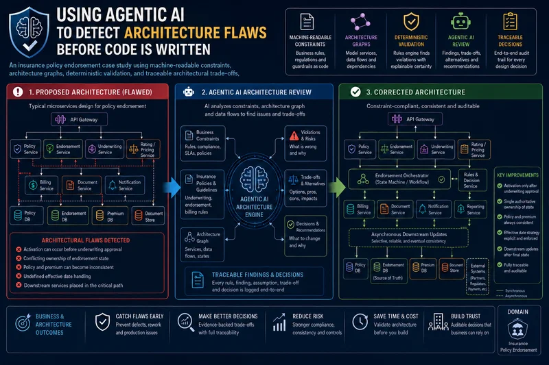 Can Agentic AI Catch Architecture Flaws Before Implementation?