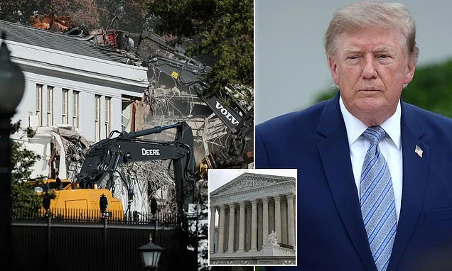Supreme Court issues bombshell ruling on Trump's sprawling White House ballroom