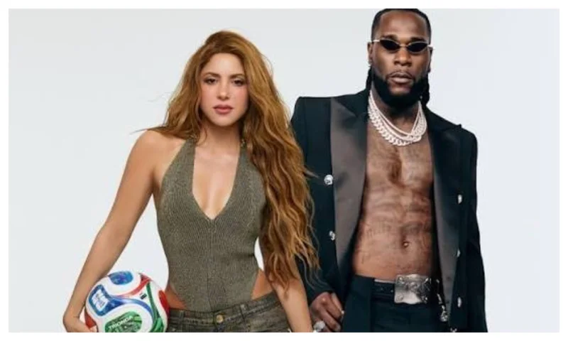 Burna Boy, Shakira’s ‘Dai Dai’ tops global chart for fifth week