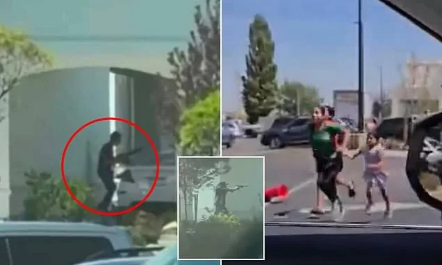 Crazed In-N-Out gunman who opened fire in Idaho drive-thru killing at least two turned rifle on HIMSELF after deadly rampage, police reveal