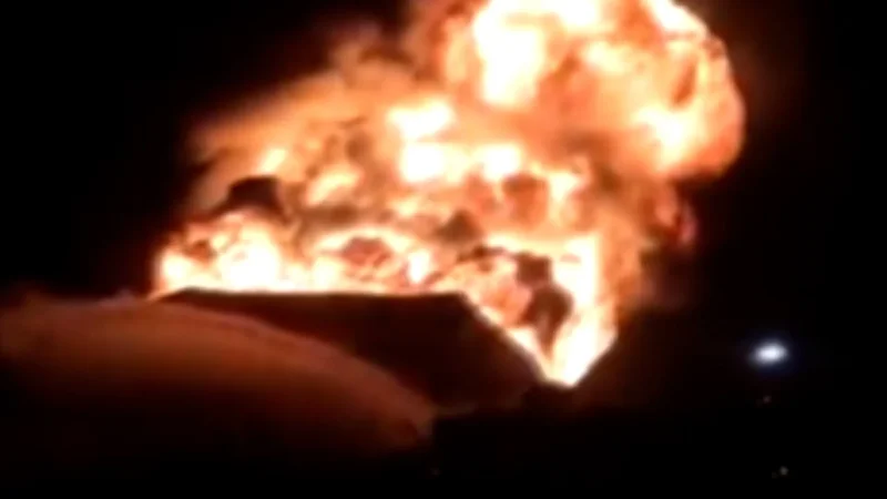 Fire rages after drone strikes Libya’s largest oil refinery