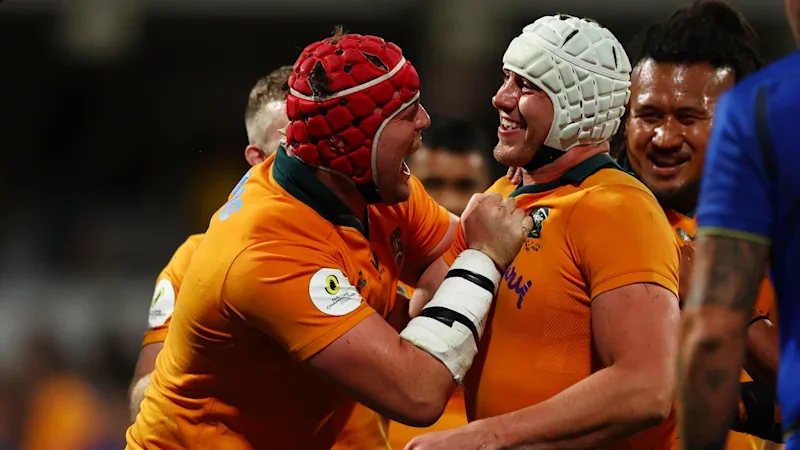 Hoop dreams: How growing up on a court turned Josh into a Wallabies ‘baller’
