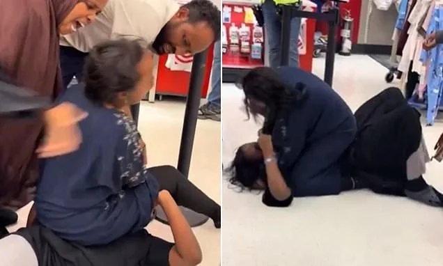 Hijabs fly as Somali women have vicious cat fight inside Target store