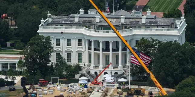 Trump slams court ruling on White House ballroom as 'national disgrace'