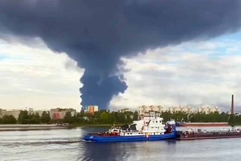 Ukraine strikes Russian oil refinery over 1,300km behind frontline, says Zelensky