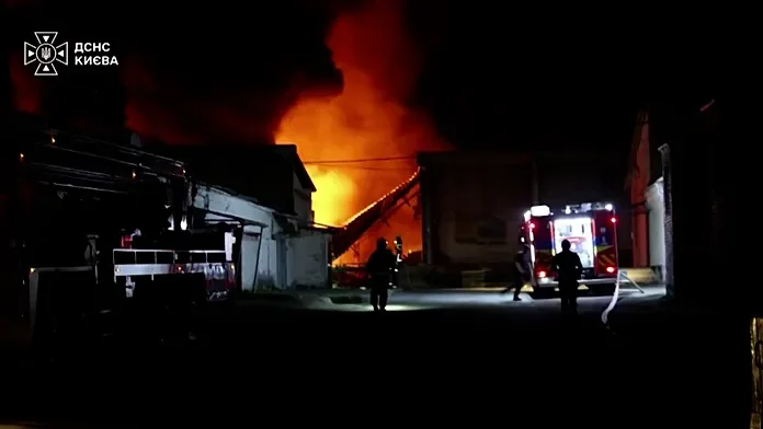 Russia launches massive overnight barrage on Ukraine, leaving nine dead