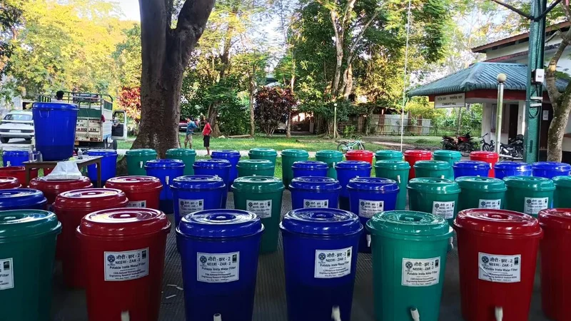Water purifiers developed during Rajasthan deluge delivered to flood-hit Assam