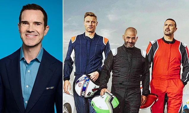 Jimmy Carr 'in talks with BBC bosses to host Top Gear reboot' four years after it was shelved following Freddie Flintoff's horrifying crash