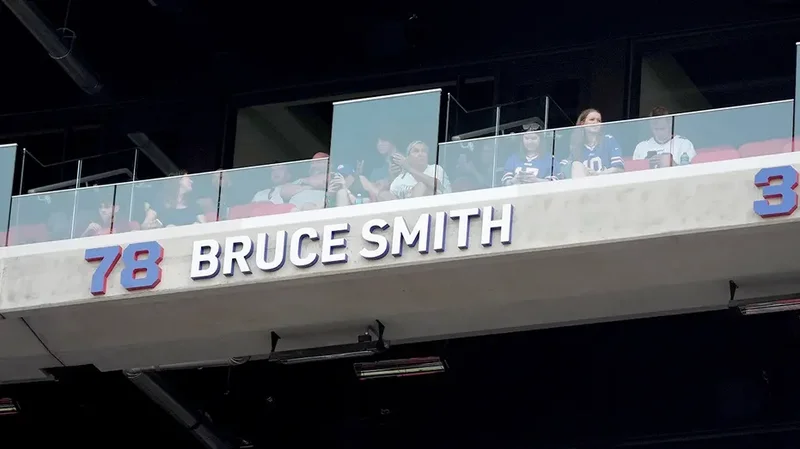 Buffalo Bills fans at the brand new $2.2 billion Highmark Stadium are finding their views are obstructed
