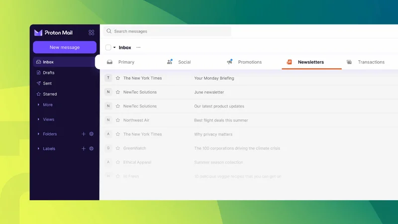 Proton Mail Wants to Organize Your Emails Automatically