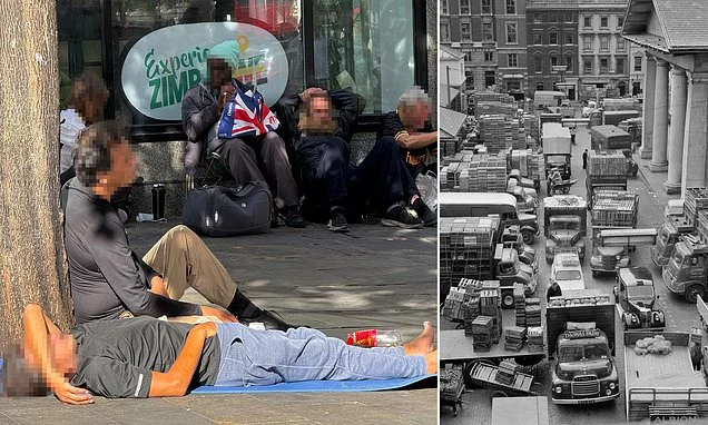 It's the beating heart of the West End, home to luxury boutiques and the Royal Opera House... but now workers forced to carry knives call Covent Garden the 'Zombie Zone' plagued by homelessness, drug-dealing and crime