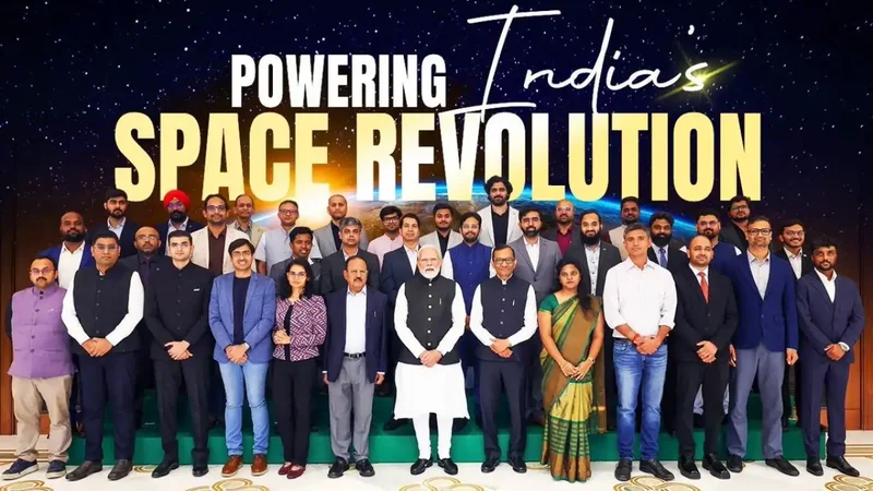 ‘Impressed by their energy &amp; ambition’: PM Modi meets India’s space startups