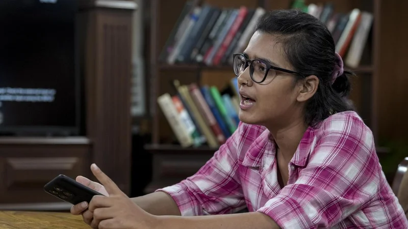 AISA president Neha calls for focus on police accountability amid protest language row