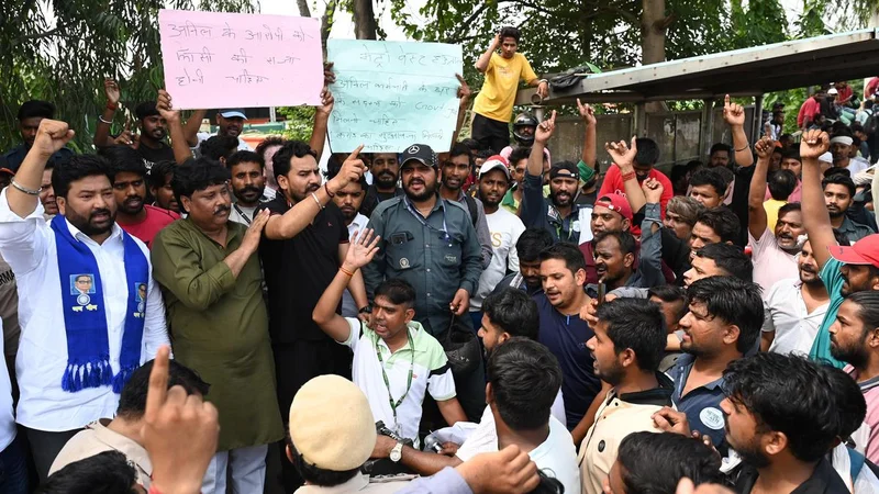Kalyanpuri murder: AAP MLA detained briefly; sanitation workers’ stir to continue