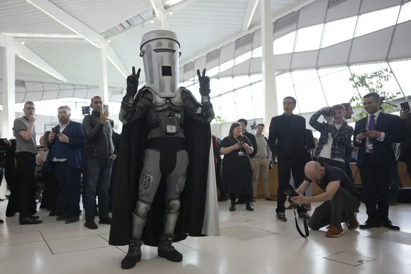 Count Binface continues U.K. election run as ‘intergalactic space warrior’