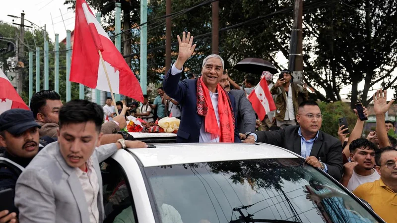 Nepal’s former PM Deuba returns after over five months abroad for treatment