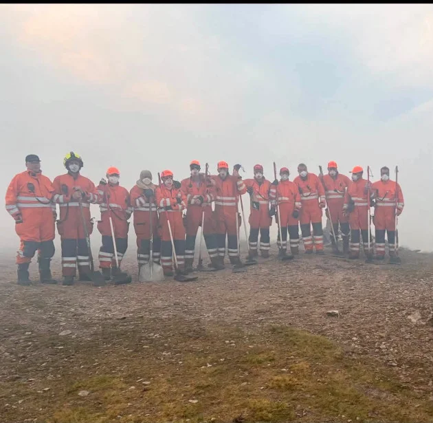 Aerial firefighting support requested after fire reignites on Slievenamon in Co Tipperary