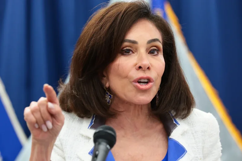 Trump-bashed Jeanine Pirro leaves door open to prosecuting Olympian over Reflecting Pool ‘vandalism’ — again