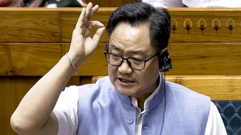 FCRA Bill sent to JPC amid Opposition protests; Rijiju challenges parties to cite provision against minorities