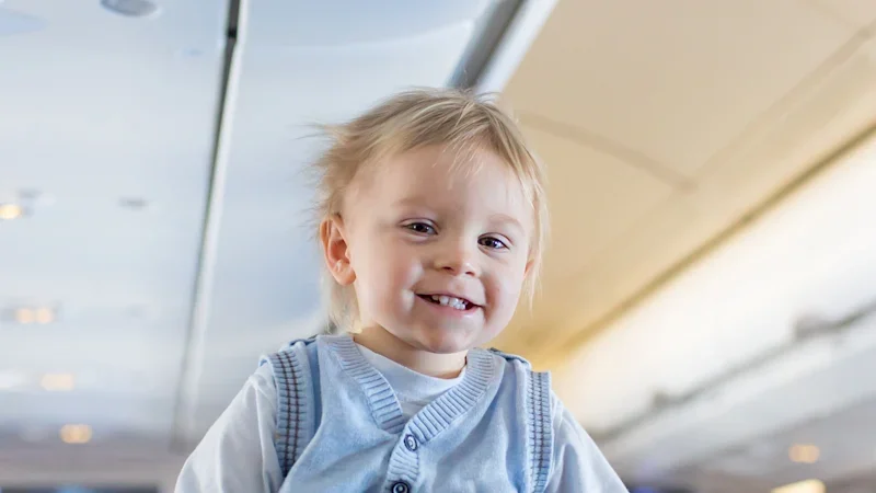 A toddler got on a 10.30pm flight. You’ll never guess what happened next