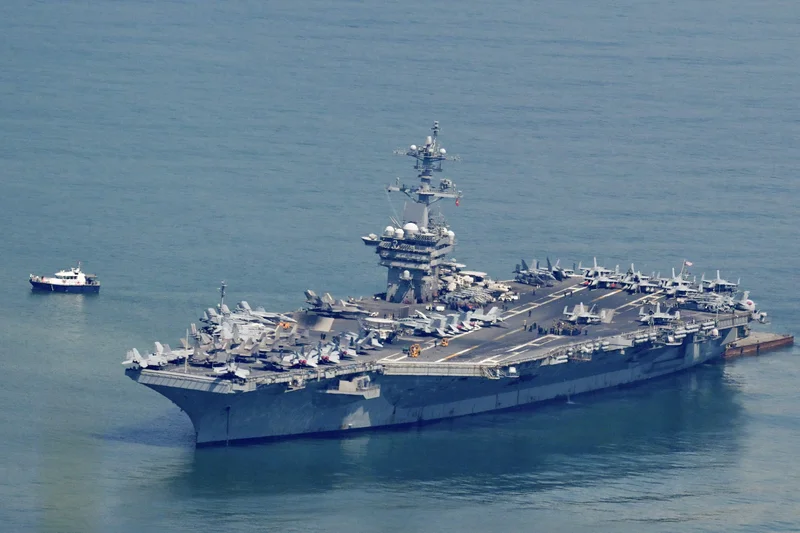 New US carrier arrives in Mideast to relieve long-deployed USS Lincoln