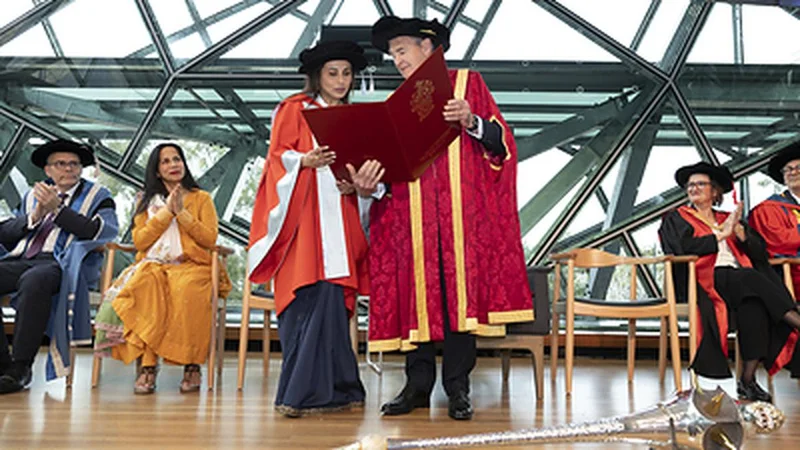 Rani Mukerji awarded Honorary Doctorate by La Trobe University