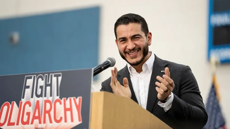 Abdul El-Sayed’s Medicare-for-all crusade collides with an awkward contradiction involving his wife