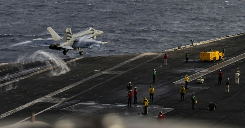 US sailors hit by strain of long aircraft carrier deployment