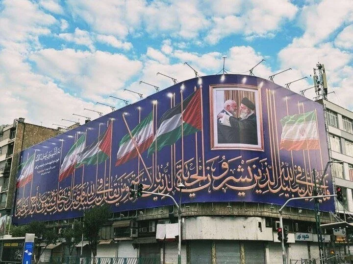 Mural honoring Ismail Haniyeh unveiled in Tehran