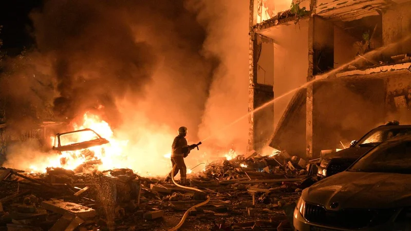 At least three killed in Russian strikes in Kyiv region, official says