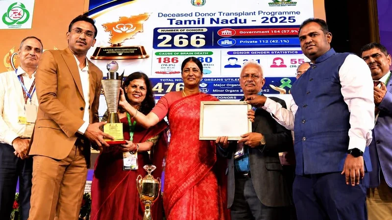 Tamil Nadu gets ’Best State’ award for organ donations
