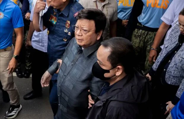 Marcoleta pretrial on plunder, ‘gift’ raps put off due to habagat