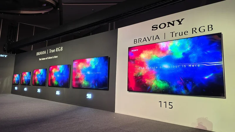 Sony announces 115 inch Bravia 9II True RGB smart TV