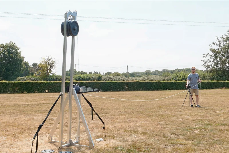 Tom Stanton's supersonic trebuchet breaks sound barrier with gravity alone