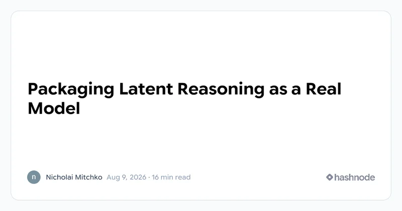 Show HN: DeepSeek-V4 Latent Reasoning – moving "thinking" into latent space