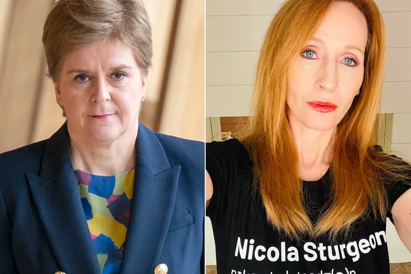 Nicola Sturgeon claims Harry Potter author JK Rowling is ‘obsessed’ with her