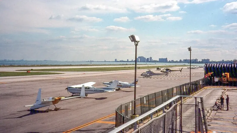 Chicago mayor bulldozed airport runway in 2003; site later became nature park