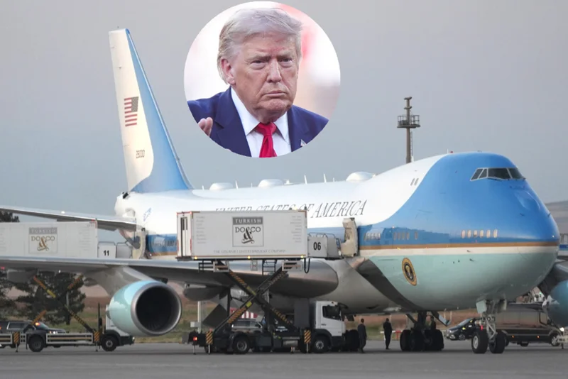 Trump hid in catering cart in secret Air Force One swap to fend off Iran assassination threat