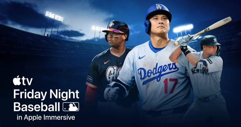 ‘Friday Night Baseball’ Will Start Broadcasting Games Live, in Apple Immersive, on Vision Pro